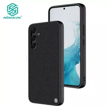 Роскошный текстурированный чехол Nillkin для Samsung Galaxy A54 5G, чехол с защитой от отпечатков пальцев, нейлоновое волокно, Нескользящая противоударная задняя крышка