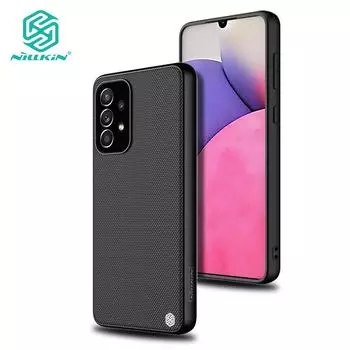 Роскошный текстурированный чехол Nillkin для телефона Samsung Galaxy A33 5G, чехол с защитой от отпечатков пальцев, нейлоновое волокно, Нескользящая противоударная задняя крышка