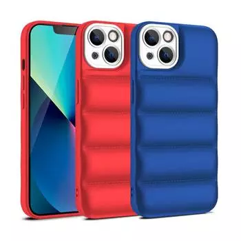 Роскошный тканевый чехол-пуховик для Apple Iphone 13 12 Pro X Xs Xr Max 11 Mini, чехол-пуховик, мягкий модный брендовый чехол For iPhone SE 2020 зелёный