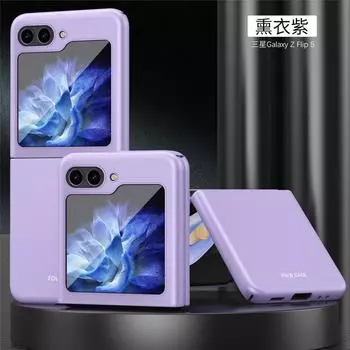 Роскошный ультратонкий чехол для телефона Samsung Galaxy Z Flip 5 5G, защитный чехол для камеры, матовый противоударный чехол для ПК, чехлы For Z Flip 5