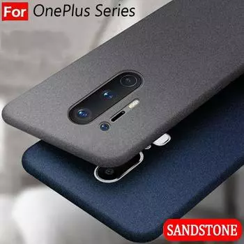 Роскошный ультратонкий чехол для телефона со скрабом и текстурой песчаника для Oneplus 8 Pro Oneplus 8 8T, матовый мягкий чехол из ТПУ для Oneplus 7 Pro 7 7T 7T Pro 6T 6 5T 5 OnePlus 3 чёрный