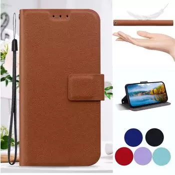 Роскошный ультратонкий кожаный чехол для Infinix Hot50i/Hot50/Smart 8/Zero 30 Магнитный флип-чехол для Infinix Note 30 30i 20i 20S Телефон-кошелек-кобура Infinix Smart 9 чёрный