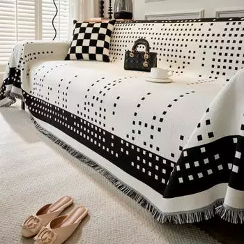 Роскошный ветер можно использовать с обеих сторон диванной подушки с диванным полотенцем и тканью, а также с универсальным высококачественным универсальным чехлом Four Seasons. 180*90