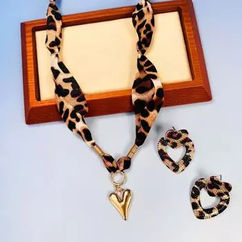 Роскошный винтажный комплект ювелирных изделий для женщин чёрный