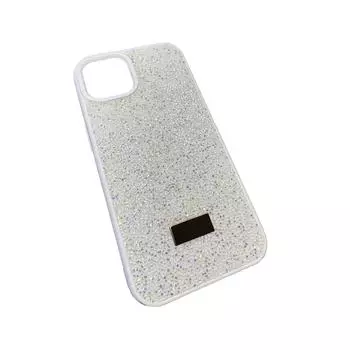 Роскошный высококачественный чехол для мобильного телефона со стразами, защита от падений и падений One Size белый