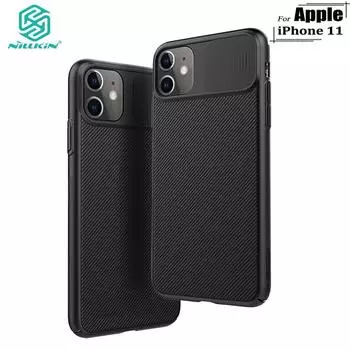 Роскошный жесткий чехол для телефона Nillkin для iPhone 11/11 Pro/11 Pro Max CamShield с защитой конфиденциальности камеры