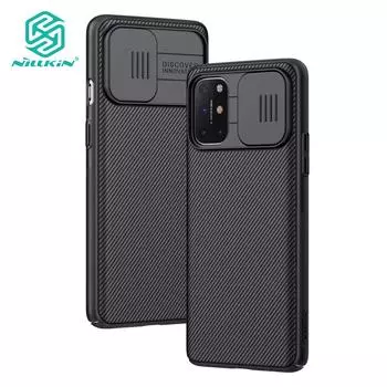 Роскошный жесткий чехол для телефона Nillkin для Oneplus 8T CamShield с защитой конфиденциальности камеры