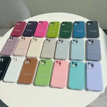 Роскошный жидкий силиконовый чехол для iPhone 15 14 13 12 11 Pro Max противоударный мягкий чехол для 14 15 Plus аксессуары для телефонов iPhone 15 Pro