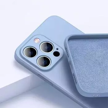 Роскошный жидкий силиконовый чехол для iPhone 16 15 13 12 11 14 Pro Max 15 Plus XR XS однотонный защитный чехол от падений и столкновений iPhone 16 Pro Max чёрный