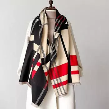 Роскошный зимний кашемировый шарф женский дизайн теплое пашминовое одеяло пончо шарфы женские шали накидки толстый платок буфанда