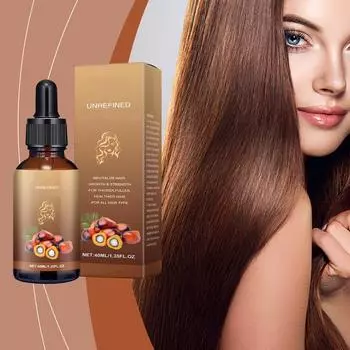Рост волос Питательное масло для ухода за волосами Укрепляющее средство для ухода за волосами Сильнодействующее средство против выпадения волос Укрепляющее средство для выпрямления волос Укрепляющее средство для ухода за волосами 40 мл