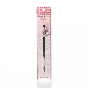 Rosy Rosa double end eyebrow brush screw type