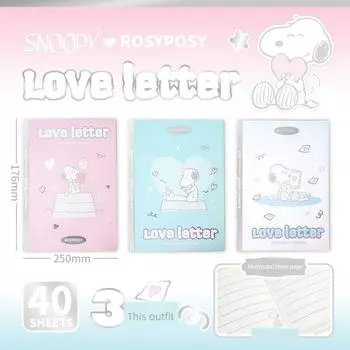 Rosyposy Joint Name New Arrival B5 Learning Notebook love-3 Pack