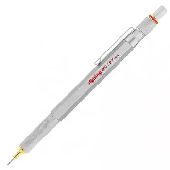 Механический карандаш Rotring Механический карандаш 800 0,7 мм Серебряный 1904448 Подлинный импортный продукт
