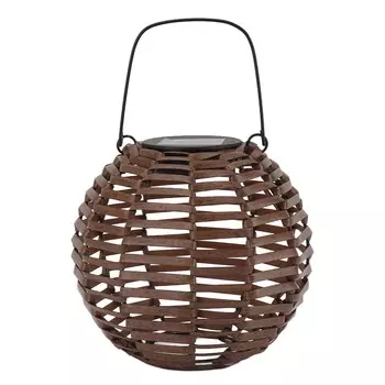 Ротанговый солнечный фонарь, уличный светодиодный подвесной фонарь, водонепроницаемый ландшафтный декоративный светильник для сада