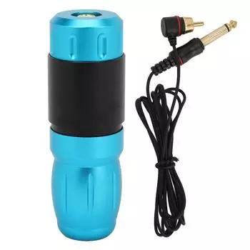 Rotary Cartridges Tattoo Pen Blue 12V Voltage Speed RCA Connector Tattoo Machine