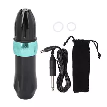Rotary Tattoo Machine 5.5mm DC Interface Aluminum Alloy Liner Shader Cartridge Needle Tattoo Pen чёрный