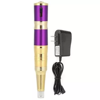 Rotary Tattoo Machine Rechargeable Eyebrow Tattoo Pen Microblading Machine 100240VUS Plug US Plug