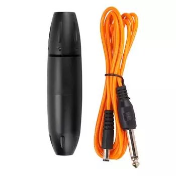Rotary Tattoo Pen Professional Aluminum Alloy Liner Shader DC Interface Motor Tattoo Machine with оранжевый