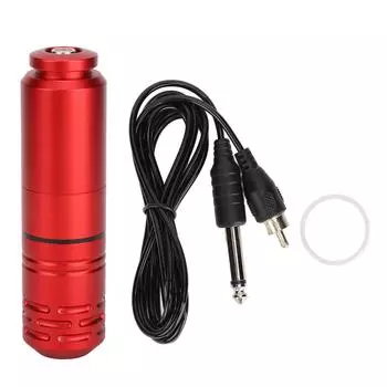 Роторная ручка для татуировки, профессиональная салонная сплавная эргономичная тату-машинка с шейдером для татуировки красный