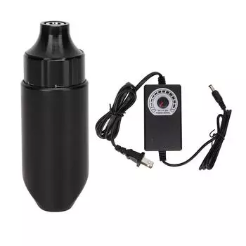 Rotary Tattoo Pen Shader Liner Adjust Voltage Short Tattoo Machine Pen US Plug