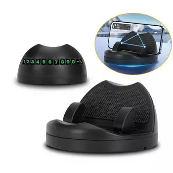 Вращающийся держатель для телефона на приборную панель автомобиля, модернизированный многоразовый силиконовый держатель для телефона на приборную панель автомобиля, противоскользящий коврик, держатель для телефона