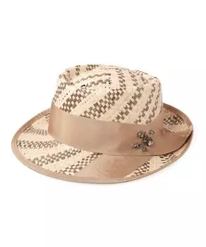 ROTATE Hat Beige [Kashira] Women s серый