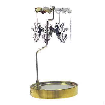 Вращающийся подсвечник, центральный элемент стола для свадебного домашнего декора