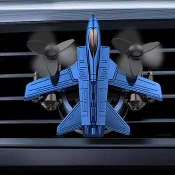 Rotating Car Air Freshener Fragrance Slices For Car Vent Clip Car Fragrance Vent Clip Automotive Scent Diffuser Decorative & серый