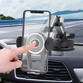 Rotating Car Suction Cup Phone Holder with Parking Sign