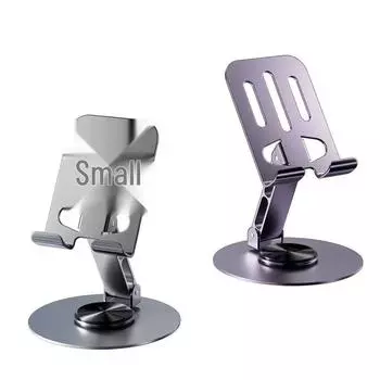 Rotating Foldable Phone & Tablet Stand - Carbon Steel Alloy