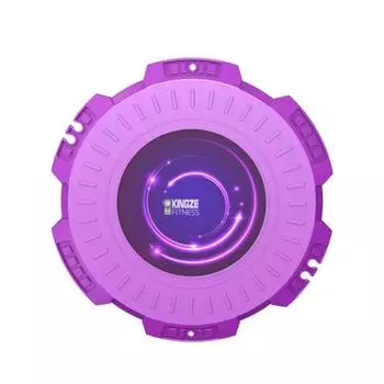 Rotating Yoga Waist Twisting Disc Foot Massage Yoga Waist Trainer Durable Balance Rotator Home Gym Purple