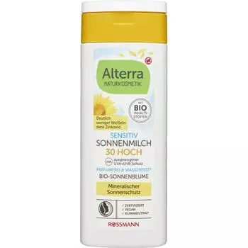 Rothman Alterra Alterra SPF30 Sensitive Sun Milk 200ml