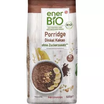 Rothman enerBiO Oatmeal Dinkel Cacao 500g