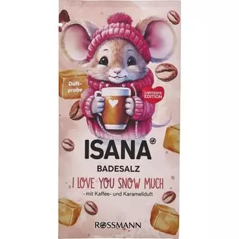 Rothman ISANA Bath Salt I Love you snow much 80g