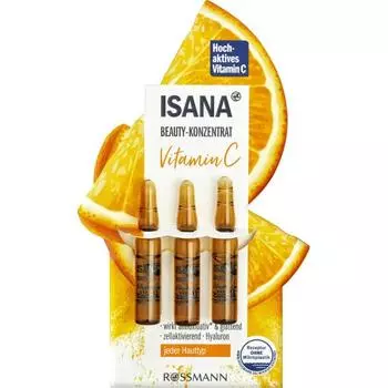 Rothman Isana Beauty Concentrate Vitamin C Ampoule 3 Pieces 6ml