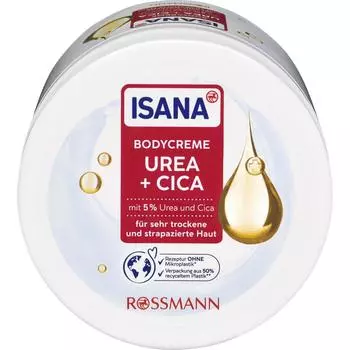 Rothman ISANA Body Cream Urea + Cica 400ml