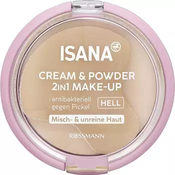 Rothman ISANA Cream & Powder Makeup 2in1 Light 9g