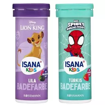 Rothman ISANA Детская соль для ванны с цветным эффектом 42 г (Цветной случайный)