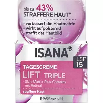 Rothman ISANA Дневной крем-лифтинг Triple SPF15, 50 мл
