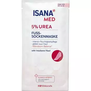 Rothman ISANA Foot Mask Med Urea x 1