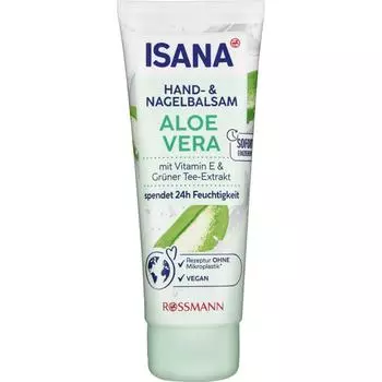 Rothman Isana Hand & Nail Balsam Aloe Vera Hand Cream 100ml