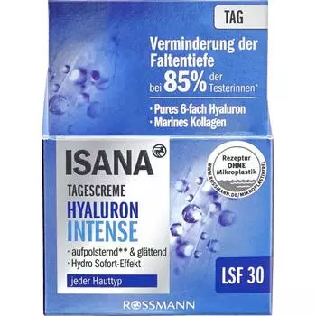 Rothman ISANA интенсивный дневной крем с гиалуроновой кислотой SPF 30 50 мл