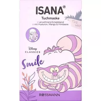 Rothman ISANA mask sheet Grinning cat, 1 piece