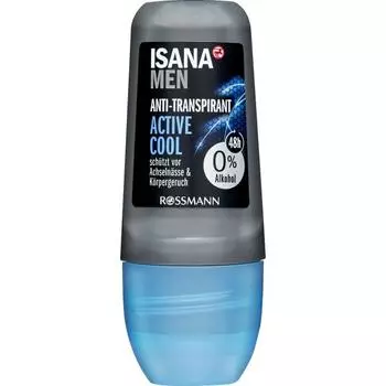 Rothman ISANA Men Active Cool Antiperspirant Deodorant 50ml