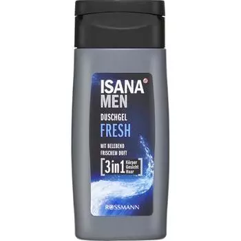 Rothman ISANA Men Travel Fresh гель для душа 50 мл