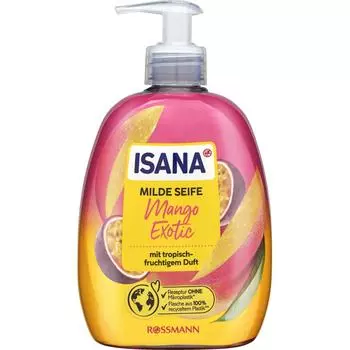 Rothman ISANA Mild Hand Soap Wash Tropical Mango Fragrance 500ml