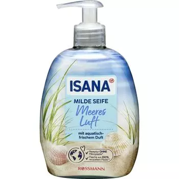 Rothman ISANA mild soap hand wash liquid soap sea scent 500ml