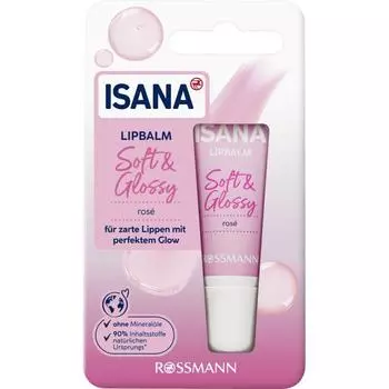Rothman ISANA Soft & Glossy Rose Lip Balm 15g