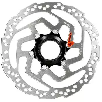 Ротор дискового тормоза SHIMANO 180 мм, центральный замок, широкий тип, резиновая накладка, только ESMRT10M2 SM-RT10-M